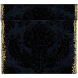Duni Tischläufer Dunicel Royal black,
