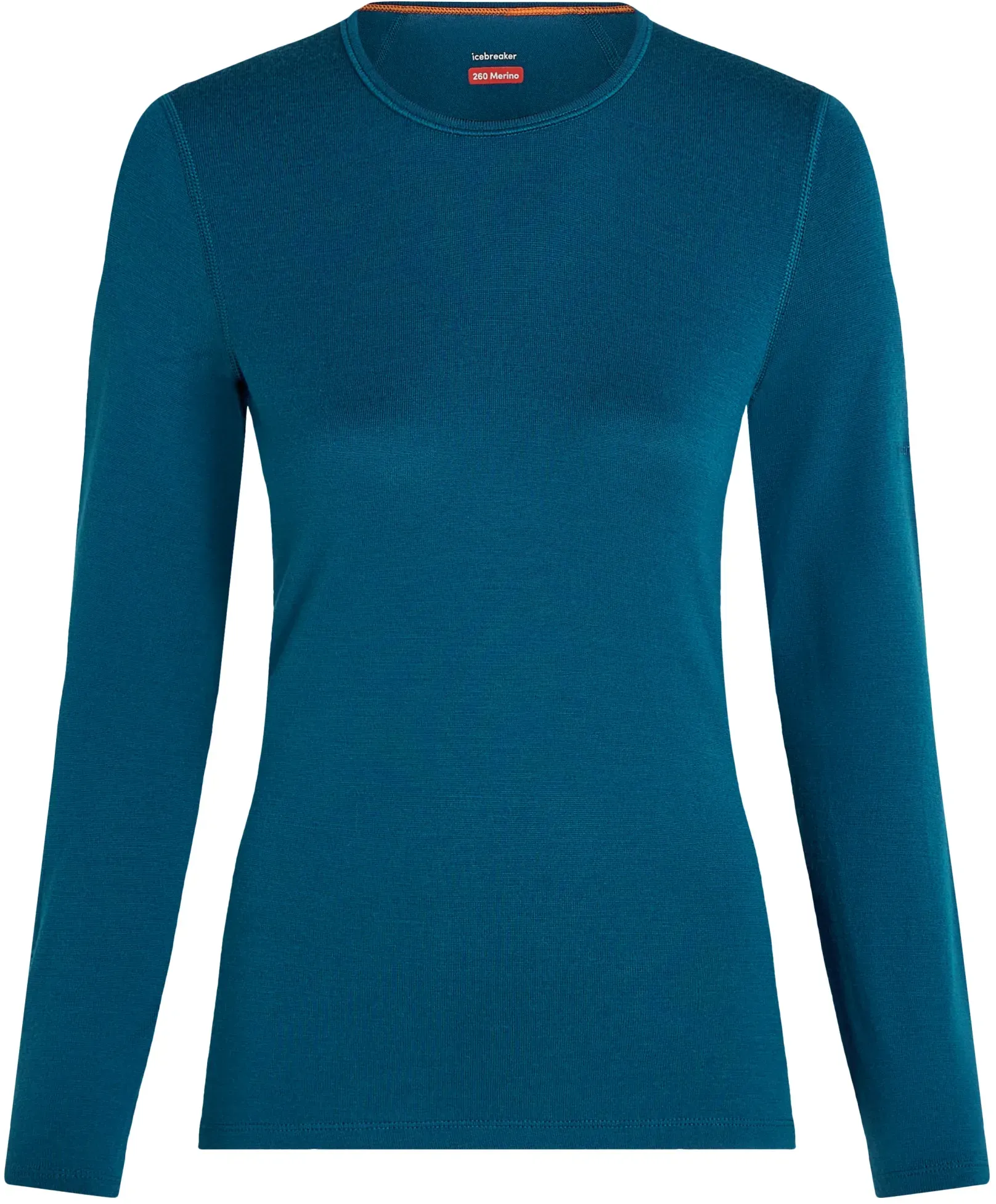 Icebreaker Damen 260 Tech Langarmshirt - M - ATLANTIS