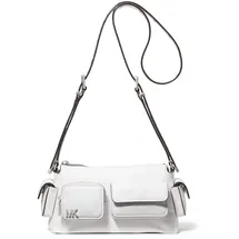 Michael Kors Dakota Schultertasche Leder Weiß