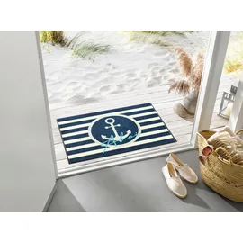 Wash+Dry Anchor Port 50 x 75 cm Blau