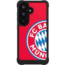 DeinDesign Nivocase Hülle für Samsung Galaxy S23 FE Handyhülle NIVOcore Case Schwarz FC Bayern München FCB (Samsung Galaxy Smartphone Hülle, Schwarz