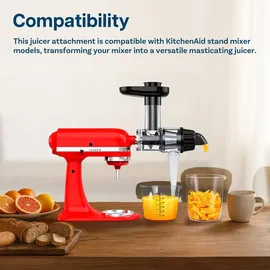 MMobiel Entsafteraufsatz  – Slow Juicer Kaltentsafter