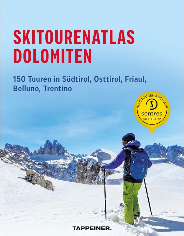 Skitourenatlas Dolomiten  Kartoniert (TB)