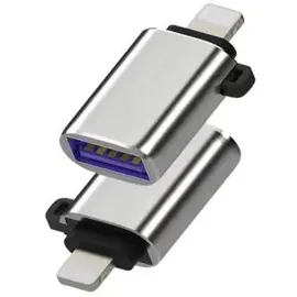 MicroConnect Lightning auf USB-A Adapter Mehrfarbig