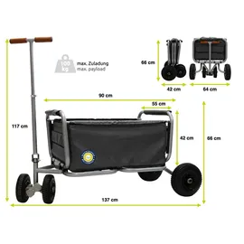 Beachtrekker LiFe schwarz