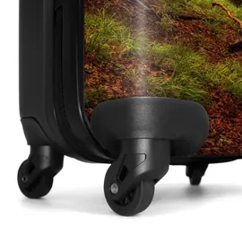 noboringsuitcases 4-Rollen 67 cm / 72 l wald/natur/nebel/bäume/laub