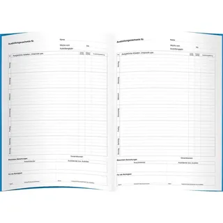 Herlitz 840702 "Ausbildungsnachweis", DIN A4, 28 Blatt