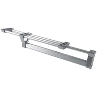 Emuca Kleiderbügelauszug 350 mm Grau