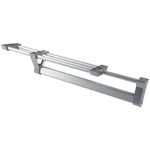 Emuca Kleiderbügelauszug 350 mm Grau