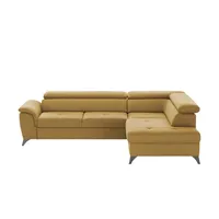 Switch Ecksofa Aldeia ¦ gelb ¦ Maße (cm): B: 252 H: 70 T: 200