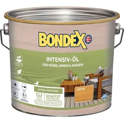 BONDEX Intensiv-Öl, wasserbasiert, beschleunigte Trocknung, 2,5 l, Lärche