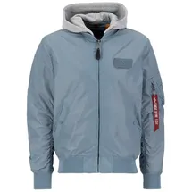 Alpha Industries Ma-1 Tt Jacke - Grey / Blue - 3XL