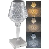 ChiliTec LED Akku-Tischleuchte Foco Guapa, Akku, Weiß und Warmweiß - Weiß