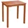 deluke Gartentisch 70 x 50 x 75 cm Braun
