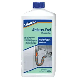 Lithofin Abfluss-Frei Abflussreiniger 1 L