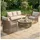 Idimex KULO Loungeset beige/braun