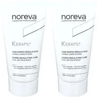 Noreva Laboratoires Kerapil Soin dermo-régulateur Crème 2x75 ml