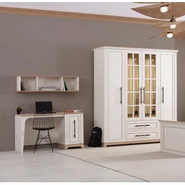 JVmoebel Kleiderschrank 60 x 223 x 199 cm Beige