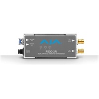 AJA FiDO-2R Dual Channel Fiber to SDI (Extender), Video Converter