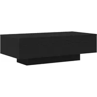 VidaXL Couchtisch Schwarz Eiche 100x30x36,5 cm Holzwerkstoff