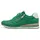 Marco Tozzi Damen Sneaker flach mit Reißverschluss Vegan, Grün (Leaf green com), 41 EU