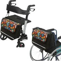 Seniori Rollator/Rollstuhl Tasche schwarz