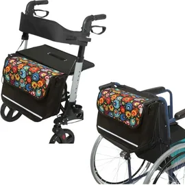Seniori Rollator/Rollstuhl Tasche schwarz