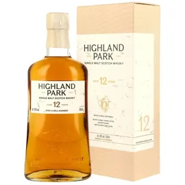 Highland Park 12 Years Old Single Malt Scotch 40% vol 0,7 l Geschenkbox
