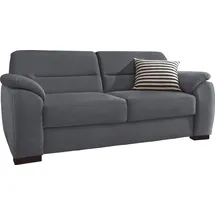 sit&more 3-Sitzer SIT & MORE "Montego, B: 198 cm", grau (dunkelgrau), B:196cm H:88cm T:90cm, Struktur (100% Polyester);Luxus-Microfaser ALTARA NUBUCK (100% Polyester);Luxus-Microfaser (90% Polyester, 10% Polyamid), Sofas, mit Federkern