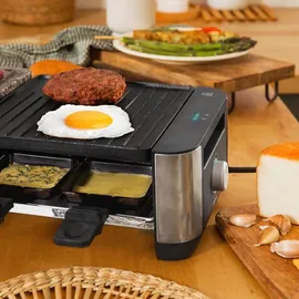 Cecotec Raclette Cheese&Grill 16000 Inox Mixgrill schwarz