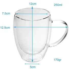 Intirilife Thermoglas 0,25 l 4 St.