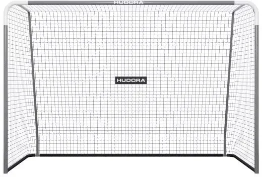 Hudora: RoCo Lite Metall-Fußballtor, 300 cm – grau