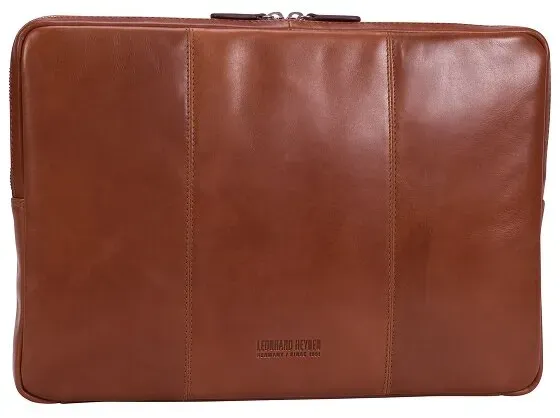Leonhard Heyden Cambridge Laptophülle Leder 41 cm  braun