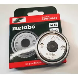 Metabo QUICK-SPANNMUTTER M 14 (630800000), originalverpackt, passt auch für Fremdfabrikate