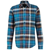 LERROS Flannelhemd in kerniger Twillqualität » Vivid Blue - S