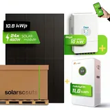 Photovoltaikanlage 10 kWp Bifazial & Fullblack10 kW Felicity Speicher JA Solar