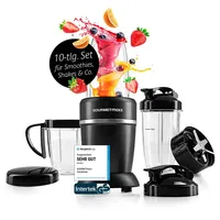 GOURMETmaxx Nutrition Mixer 1000 Watt | Smoothie Maker mit