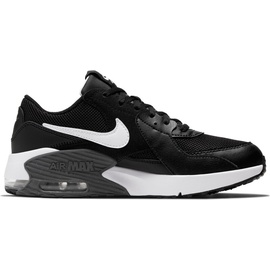 Nike Air Max Excee (GS) Sneaker, Black/White-Dark Grey, 38.5