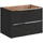 Lomadox Waschtischunterschrank 80cm Toskana-black-56 In Seidenmatt Anthrazit, B/h/t Ca. 80/57/46cm