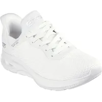 SKECHERS Bobs Unity Pinch of Luck Sneaker, Off White Textile/Synthetic Trim, 39 EU