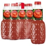 granini Trinkgenuss Tomate (6 x 1l), 100% Saft und Meersalz, Tomatensaft, natürlich, vegan, mit Pfand