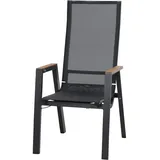 Siena Garden Rondo Relax Move Gartensessel 72 x 59 x 110 cm grau