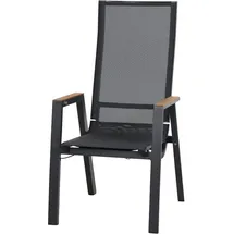 Siena Garden Rondo Relax Move Gartensessel 72 x 59 x 110 cm grau