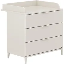 yuny by paidi Wickelkommode YUNY BY PAIDI "SISTER LOU mit abnehmbarem Aufsatz und 3 Schubladen", beige (cashmere, beige), B:94,7cm H:87,9cm T:52,4cm, Spanplatte, Wickelkommoden, Wickelkommode, Kommode in Beige, 95 cm Breite, geprüfte Sicherheit, Soft-Close