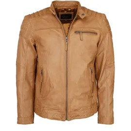 JCC Bikerjacke Braun 60