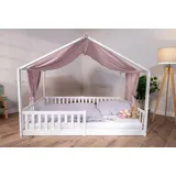 tiSsi tiSsi® Baldachin Musselin für Hausbetten 90x200 cm altrosa | Gr.: onesize