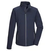 KILLTEC Damen Powerstretchjacke mit Stehkragen KOW 2 WMN FLX JCKT, nachtblau,