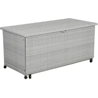Greemotion Polyrattan-Kissenbox zum Ausziehen, ca. 142 x 68 x