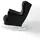 beautysofa Schaukelsessel Fabio Textil 82 x 103 x 108 cm Schwarz