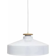 enovalite 1-flg. Ø40 cm rund weiß Metall